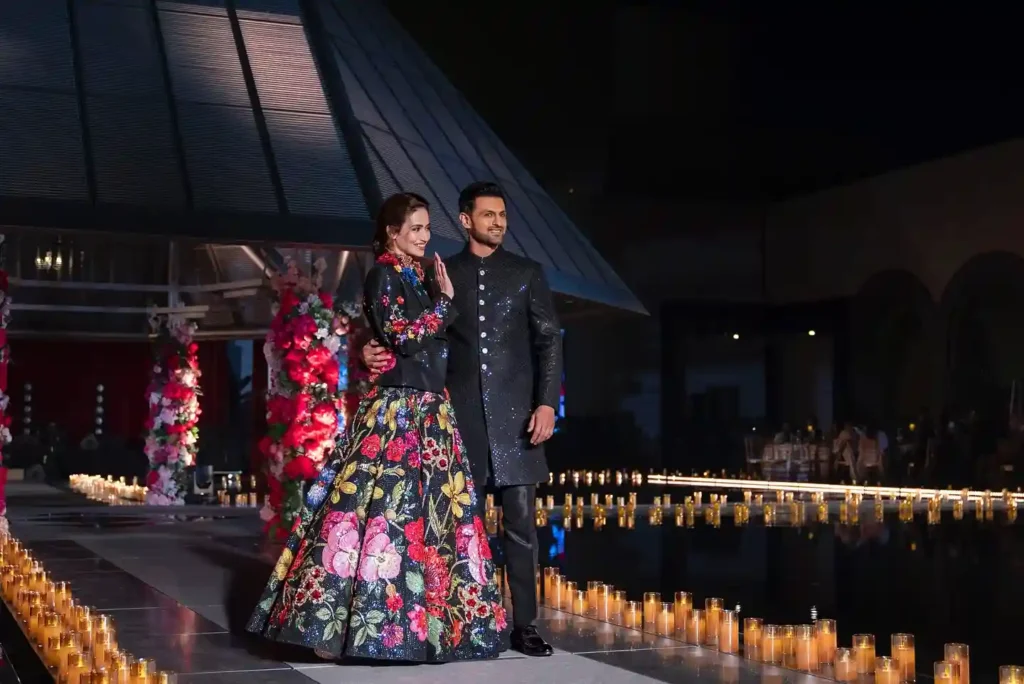 Ramp Walk In Doha, Qatar, With Sana Javed & Shoaib Malik
