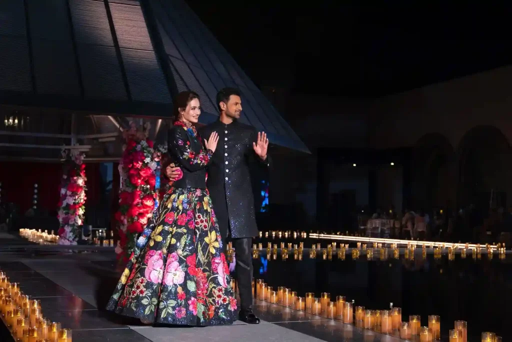 Ramp Walk In Doha, Qatar, With Sana Javed & Shoaib Malik