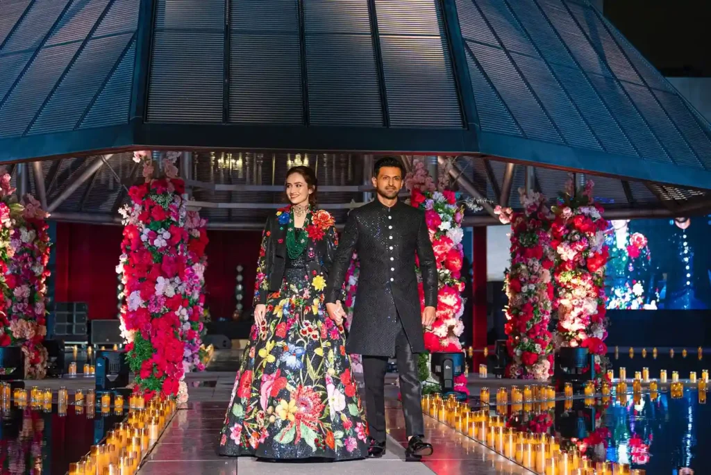 Ramp Walk In Doha, Qatar, With Sana Javed & Shoaib Malik