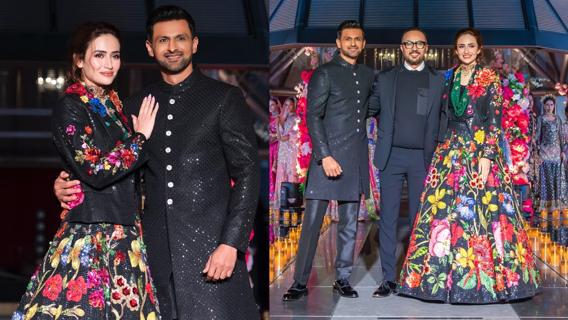 Ramp Walk In Doha, Qatar, With Sana Javed & Shoaib Malik
