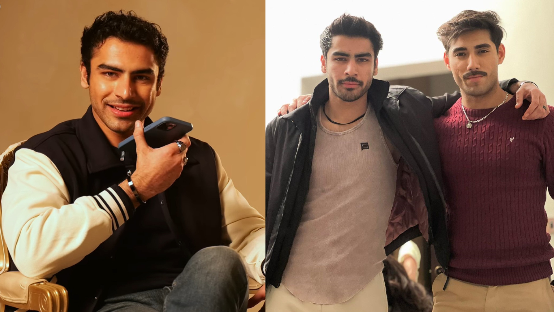 Real Life Bromance Between Khushhal Khan & Ali Raza
