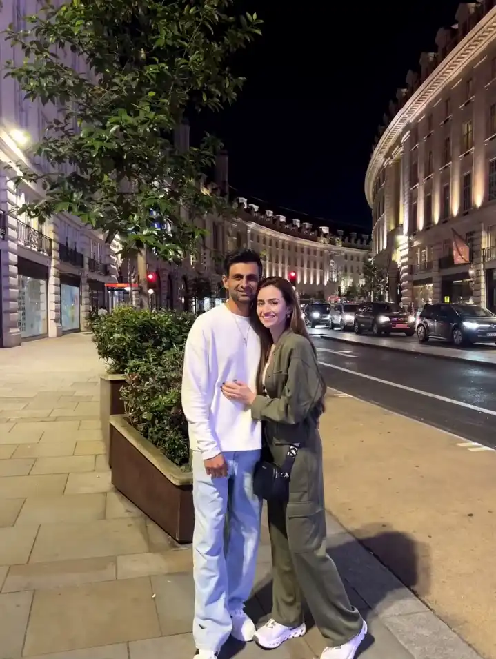 Sana Javed & Shoaib Malik Celebrate Their First Wedding Anniversary