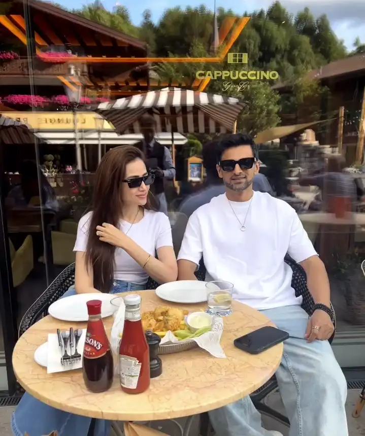 Sana Javed & Shoaib Malik Celebrate Their First Wedding Anniversary