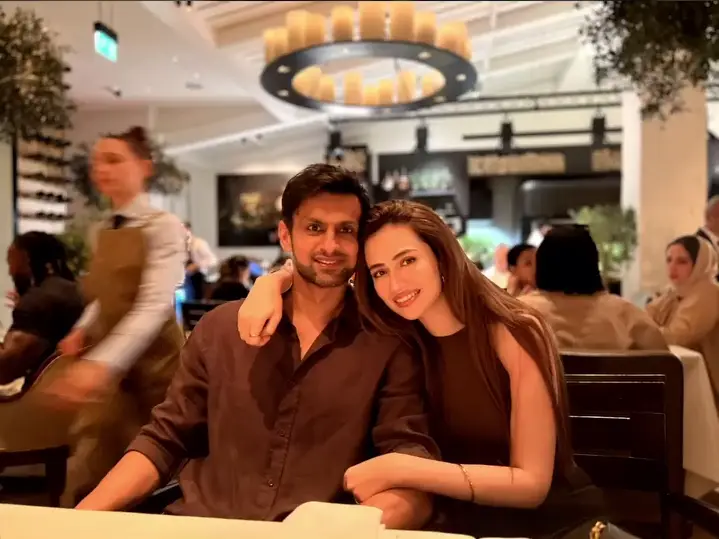 Sana Javed & Shoaib Malik Celebrate Their First Wedding Anniversary