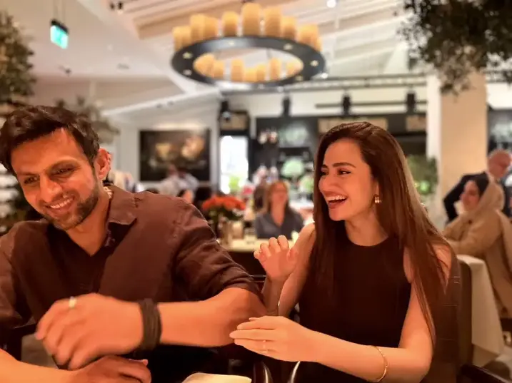 Sana Javed & Shoaib Malik Celebrate Their First Wedding Anniversary