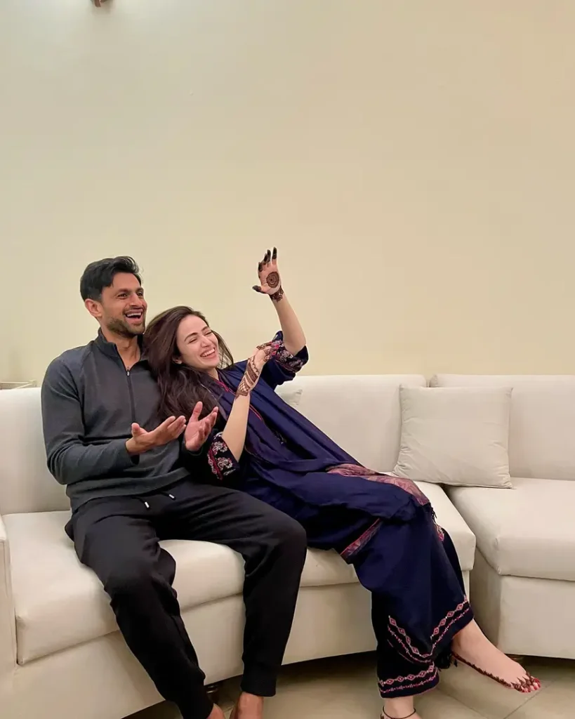Sana Javed & Shoaib Malik Celebrate Their First Wedding Anniversary