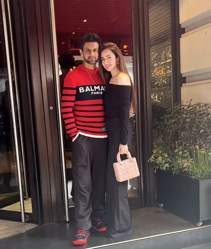 Sana Javed & Shoaib Malik Celebrate Their First Wedding Anniversary
