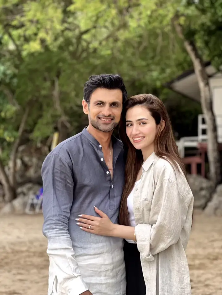 Sana Javed & Shoaib Malik Celebrate Their First Wedding Anniversary
