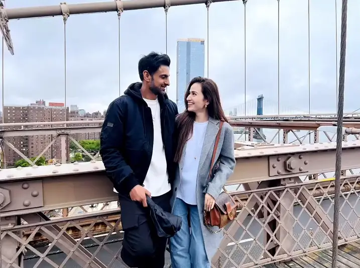 Sana Javed & Shoaib Malik Celebrate Their First Wedding Anniversary
