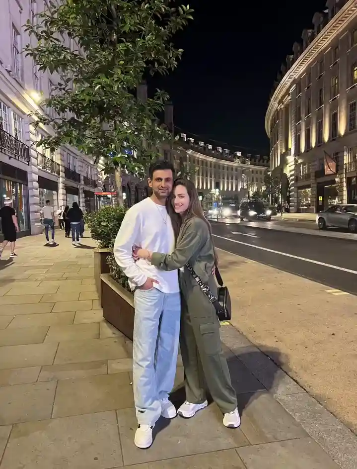 Sana Javed & Shoaib Malik Celebrate Their First Wedding Anniversary