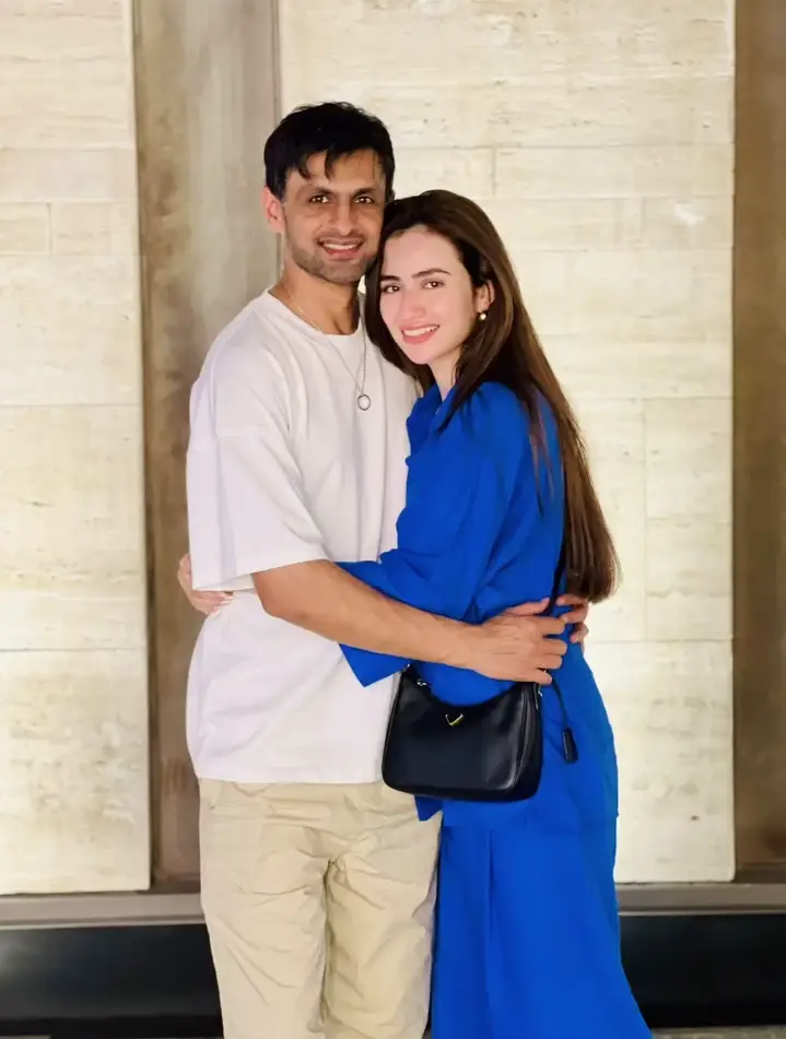 Sana Javed & Shoaib Malik Celebrate Their First Wedding Anniversary