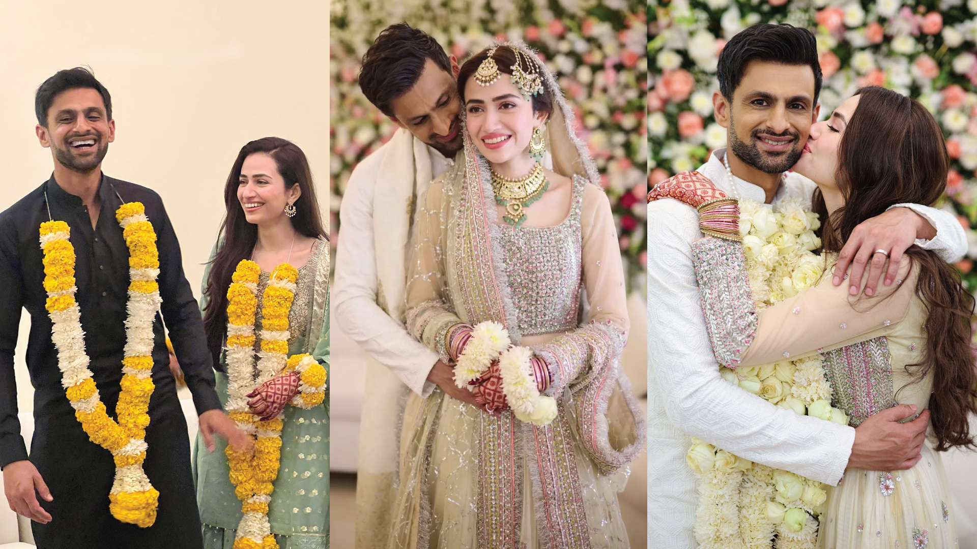 Sana Javed & Shoaib Malik Celebrate Their First Wedding Anniversary