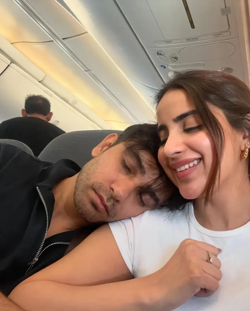 The Cutest Anniversary Wishes From Saboor Aly & Ali Ansaria