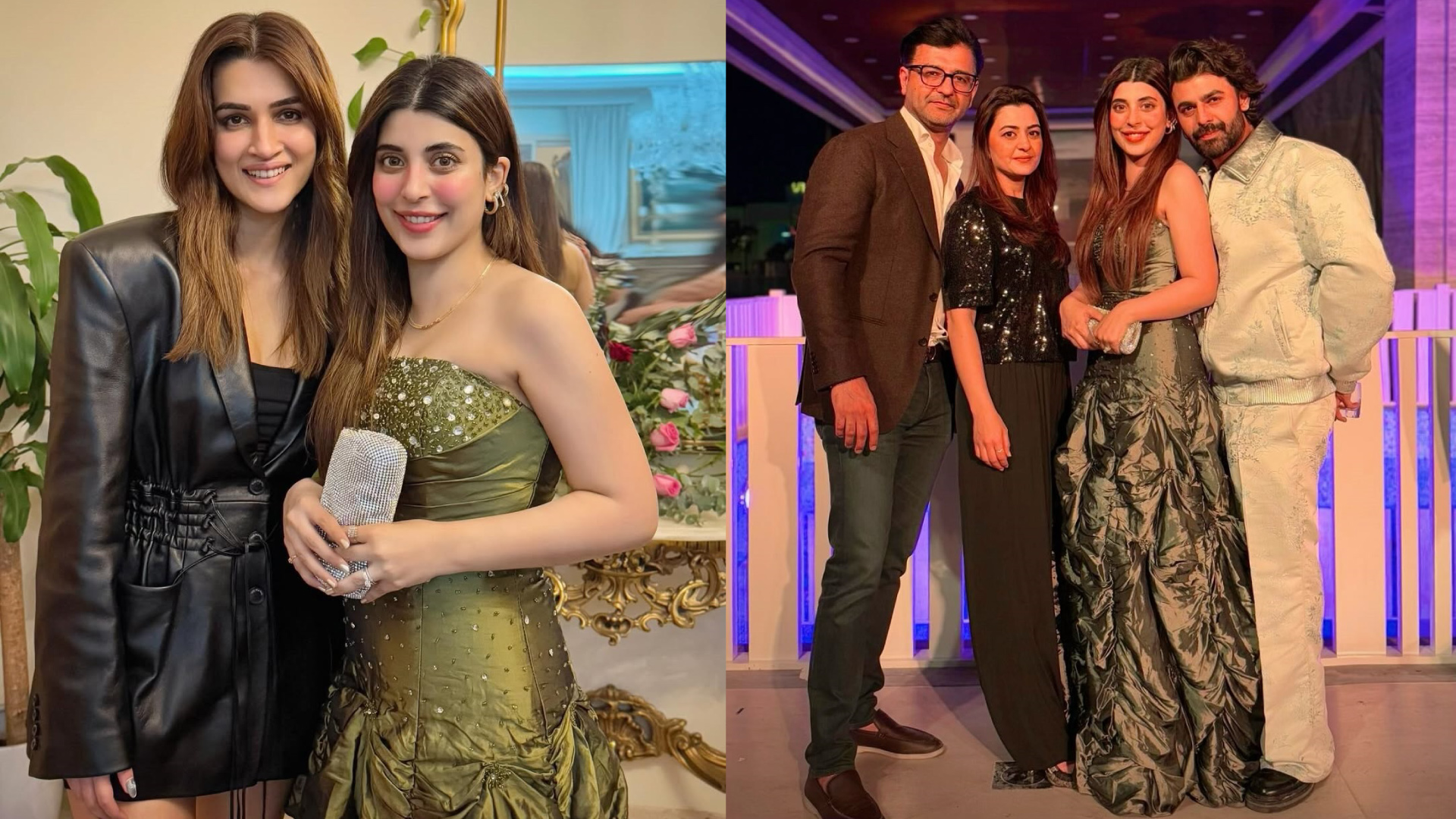 Together With RFAK & Kriti Sanon, Urwa Hocane & Farhan Saeed Celebrate The New Year
