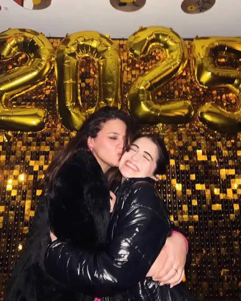 Zara Noor Abbas Celebrates The New Year With Friends & Family