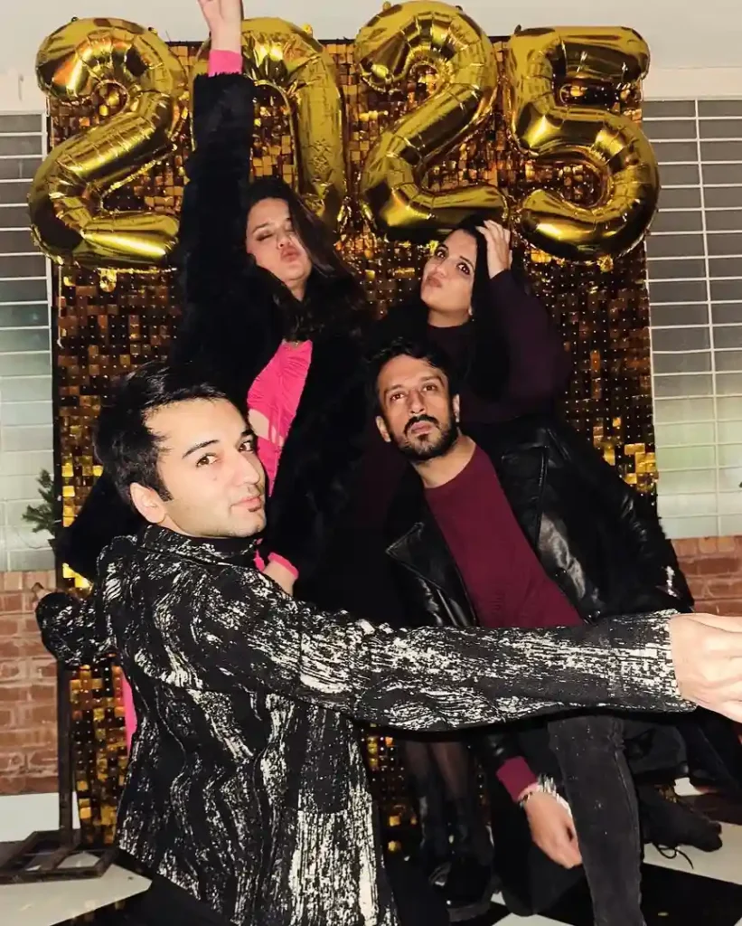 Zara Noor Abbas Celebrates The New Year With Friends & Family