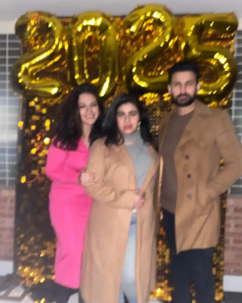 Zara Noor Abbas Celebrates The New Year With Friends & Family