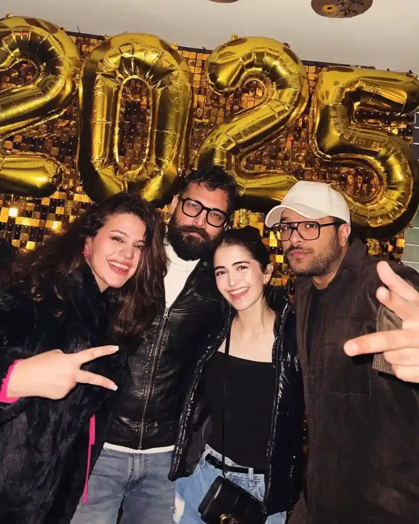 Zara Noor Abbas Celebrates The New Year With Friends & Family