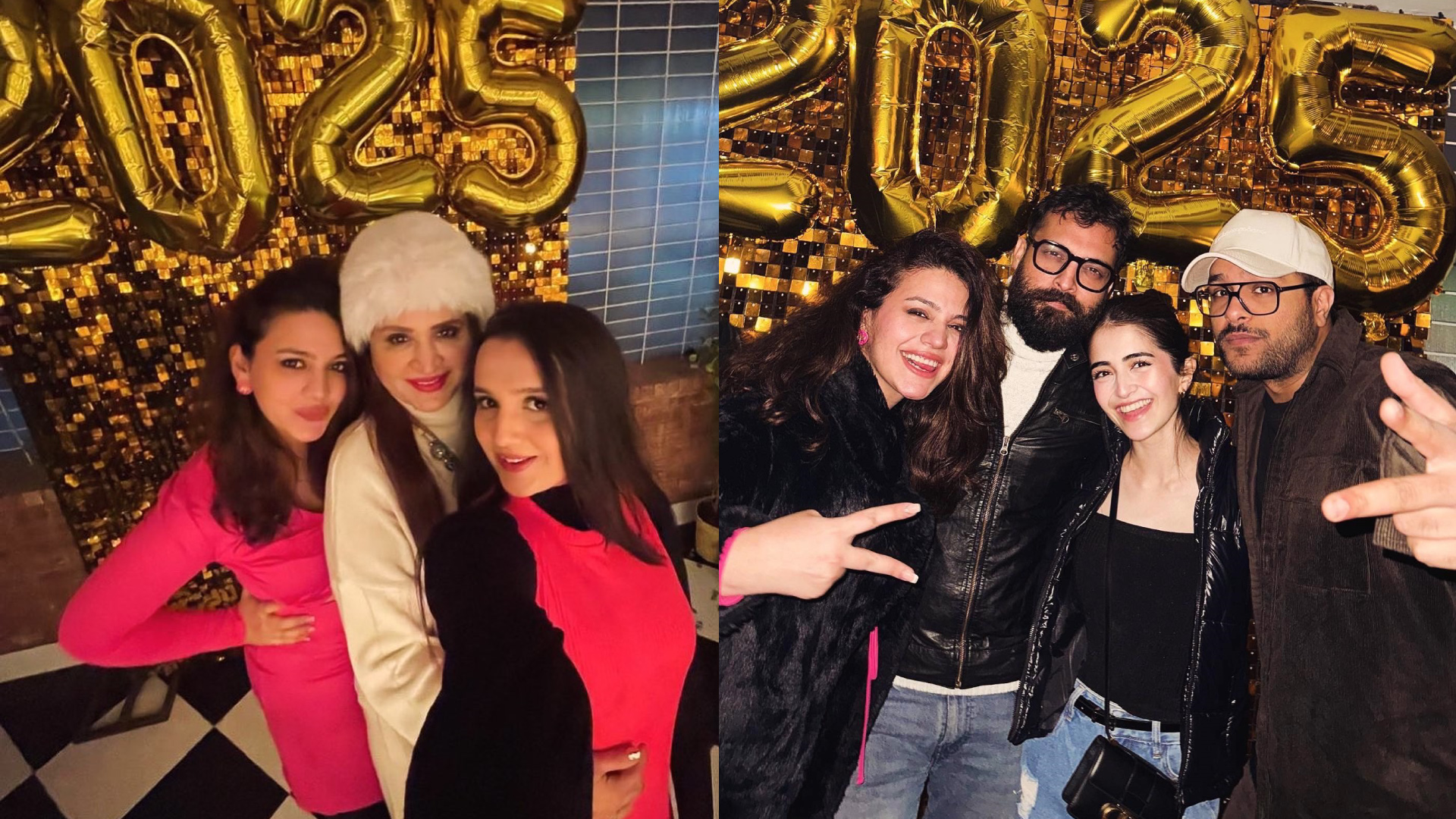 Zara Noor Abbas Celebrates The New Year With Friends & Family