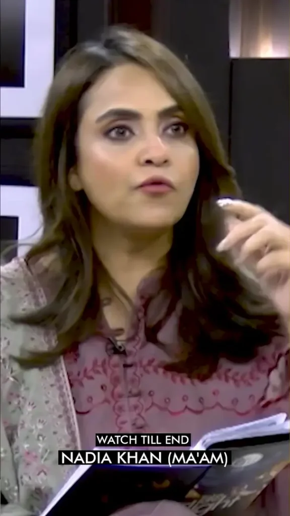 ایف ایچ ایم کے عدنان فیصل اور نادیہ خان کے درمیان جھگڑا ہوگیا۔