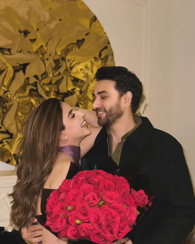 Ali Ansari & Saboor Aly's Romantic Valentine's Day Celebration