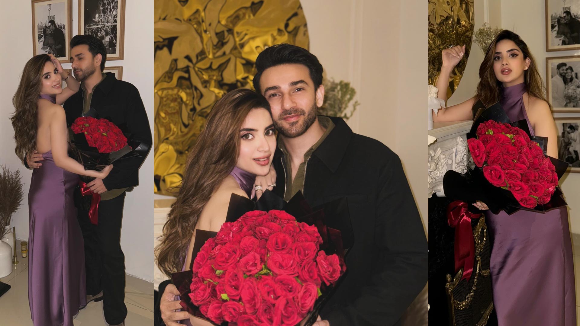 Ali Ansari & Saboor Aly's Romantic Valentine's Day Celebration