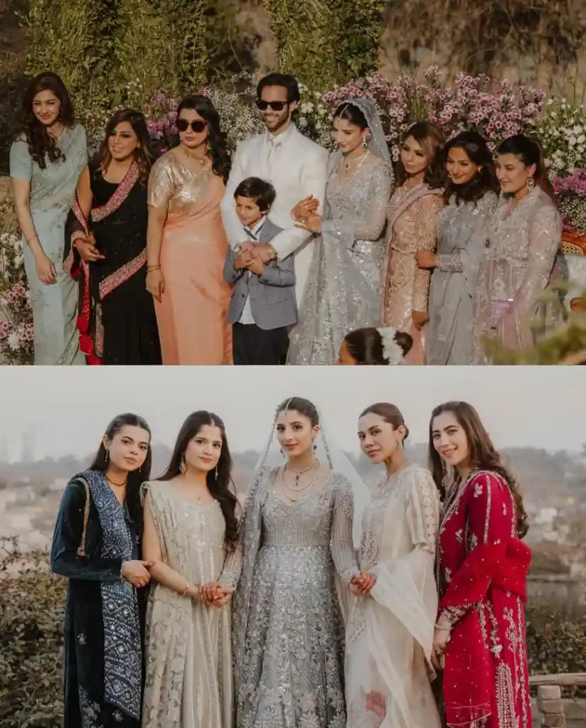 Ameer Gilani & Mawra Hocane's New Family Pictures from Walima