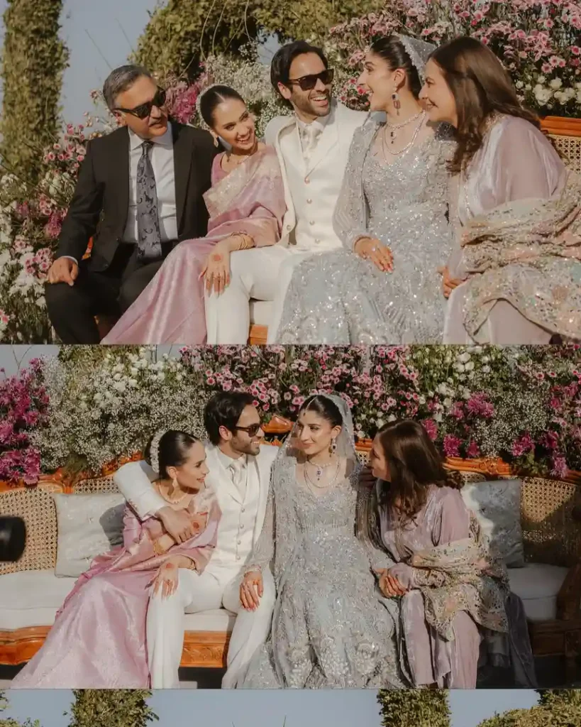 Ameer Gilani & Mawra Hocane's New Family Pictures from Walima