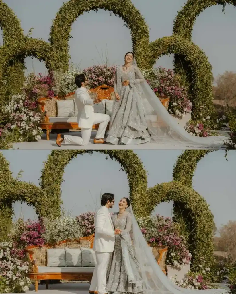 Ameer Gilani & Mawra Hocane's New Family Pictures from Walima