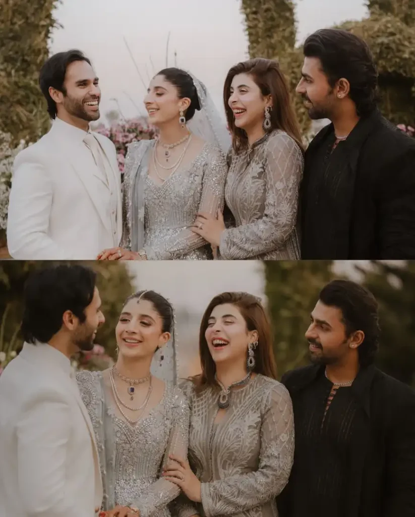 Ameer Gilani & Mawra Hocane's New Family Pictures from Walima