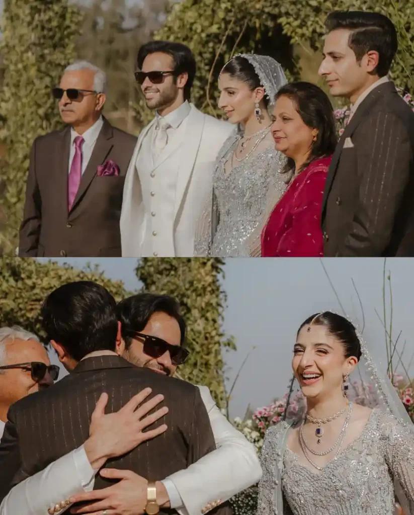 Ameer Gilani & Mawra Hocane's New Family Pictures from Walima