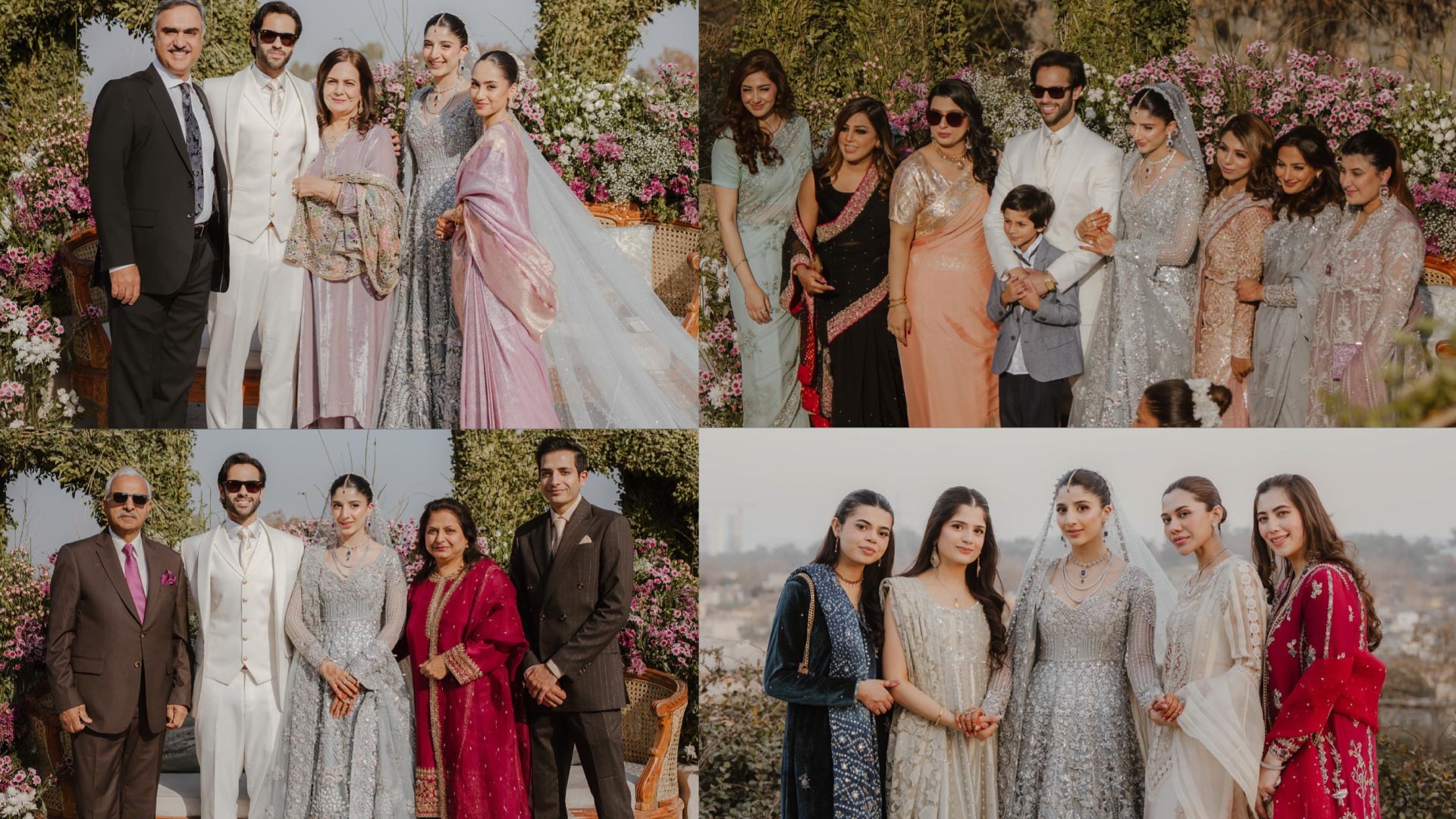 Ameer Gilani & Mawra Hocane's New Family Pictures from Walima