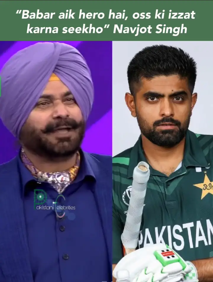 Babar Azam Is Defended by Navjot Sidhu