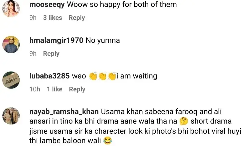 Details Of Usama Khan & Sabeena Farooq's New Drama