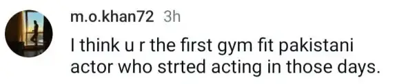 Fans Are Inspired by Farhan Ally Agha's Fitness