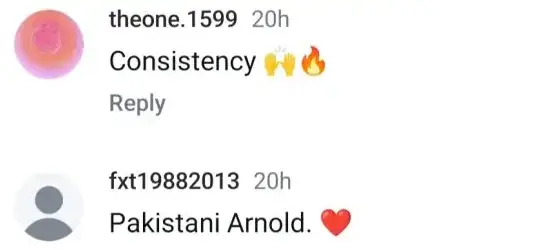 Fans Are Inspired by Farhan Ally Agha's Fitness