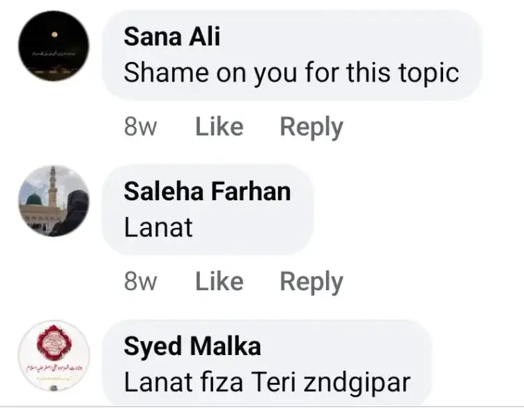 Fiza Ali's Show Draws Criticism for Vulgar Discussion