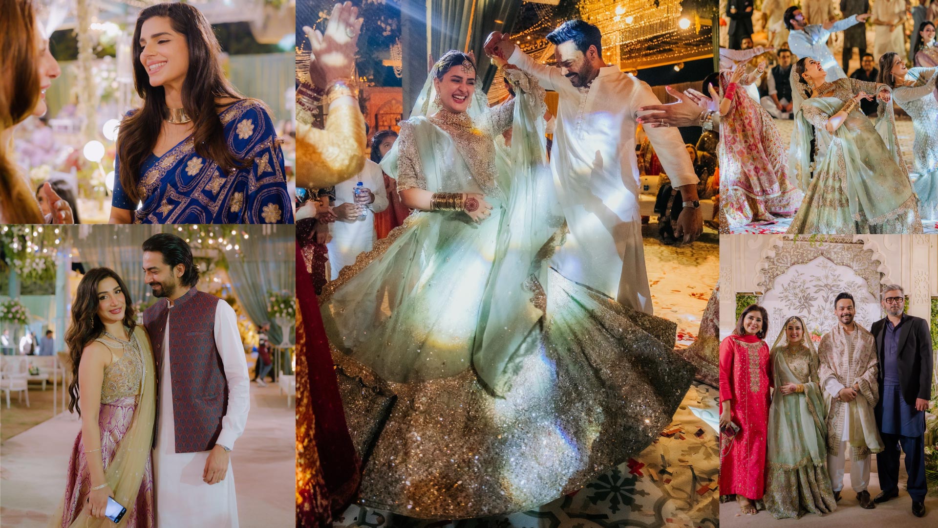 Gohar Rasheed & Kubra Khan Mehndi Pictures