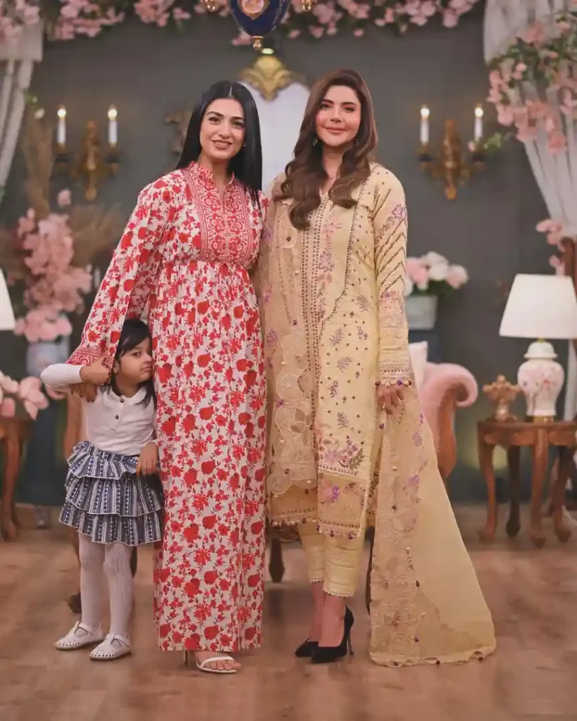 "Good Morning Pakistan" Features Sarah Khan & Her Daughter Alyana Falak Shining