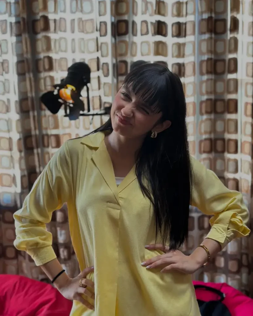 Judwaa's Aina Asif BTS Pictures