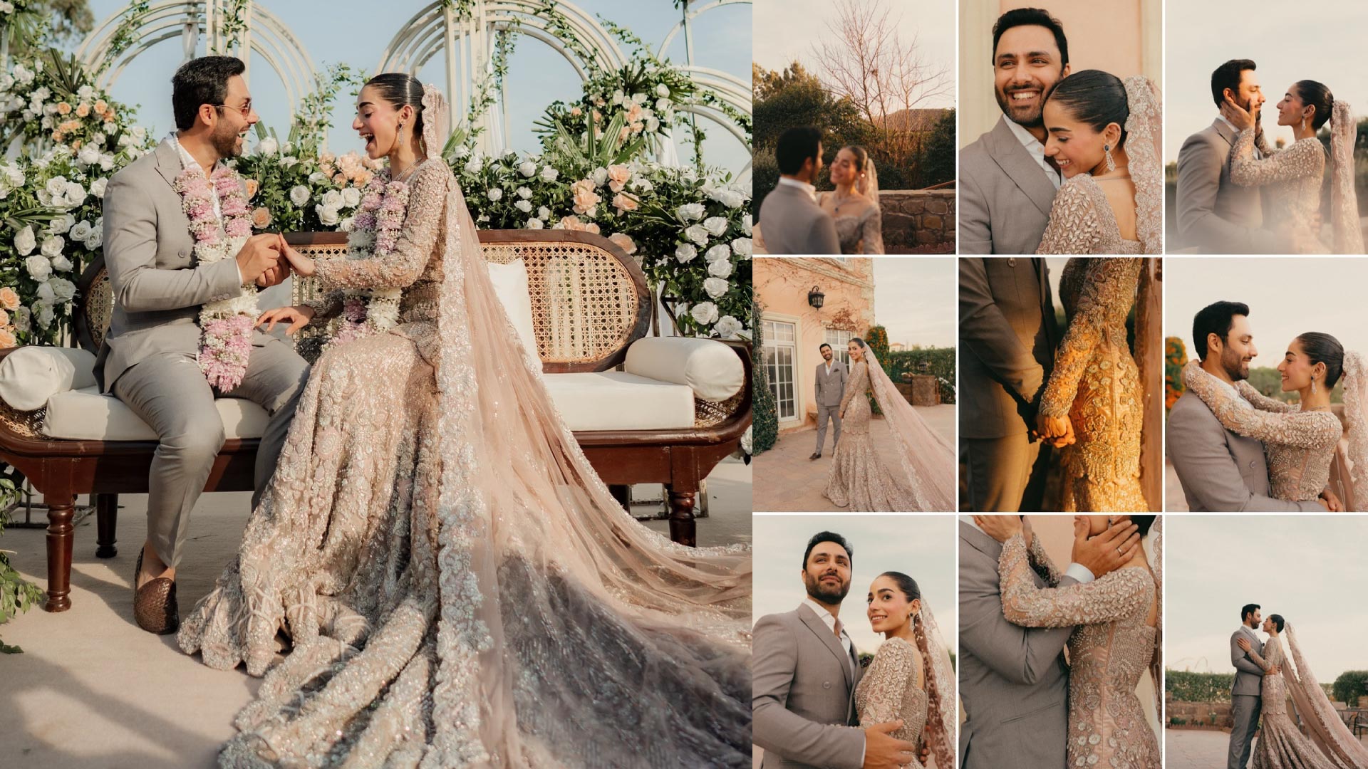 Maham Batool & Ahmed Ali Akbar's Wedding Pictures