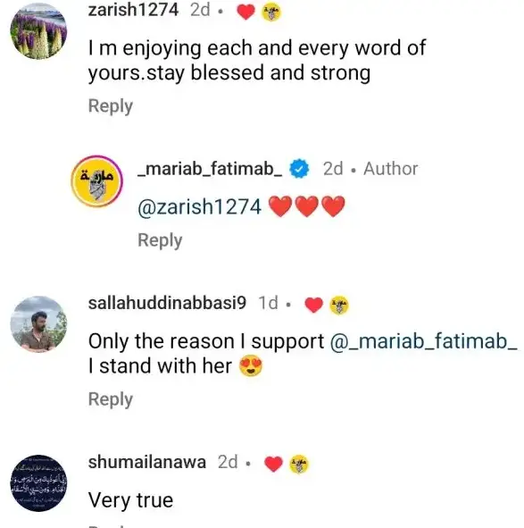 Maria B's Reaction to The Aurat March Organizers Targeting Her