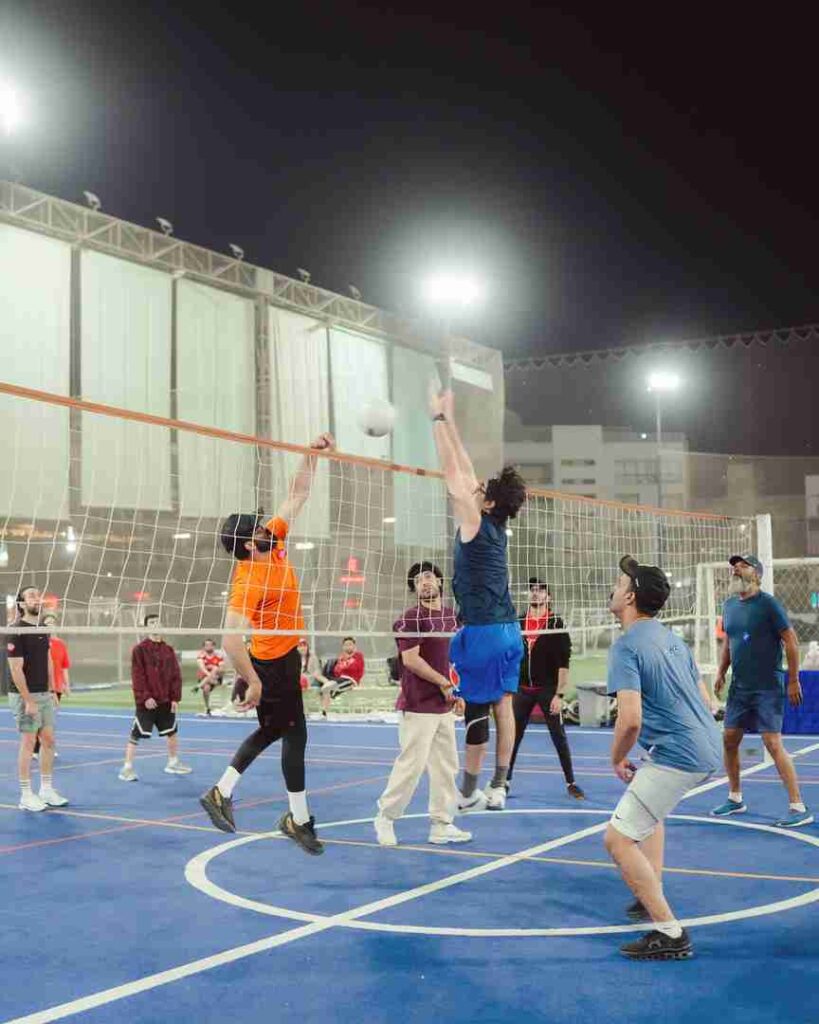 Pictures From Kubra Khan & Gohar Rasheed's Volleyball Match