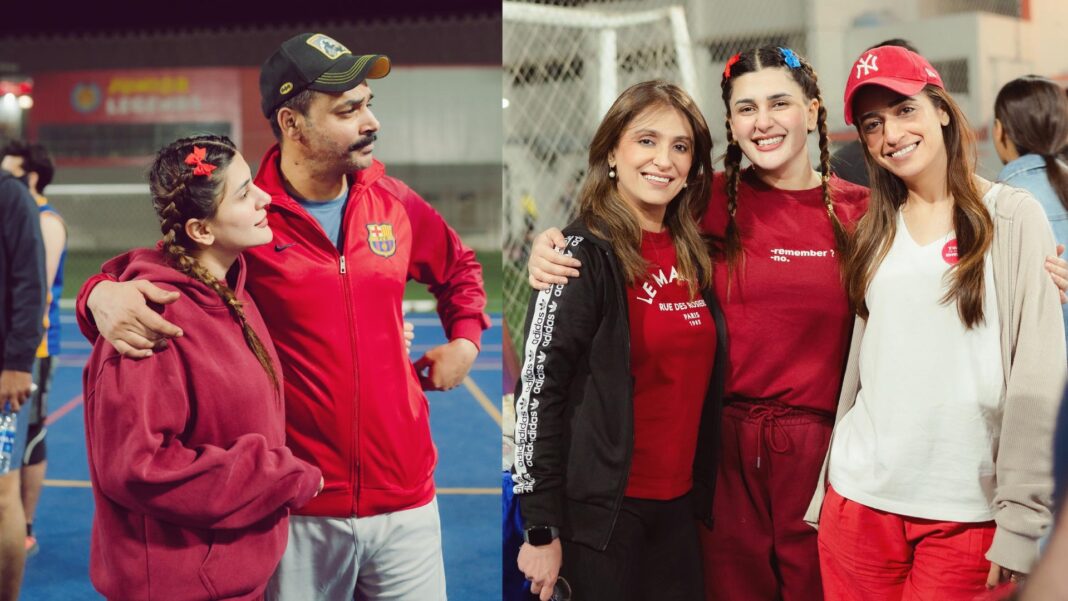 Pictures From Kubra Khan & Gohar Rasheed's Volleyball Match