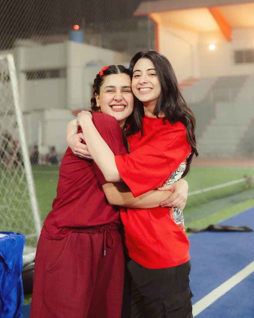 Pictures From Kubra Khan & Gohar Rasheed's Volleyball Match