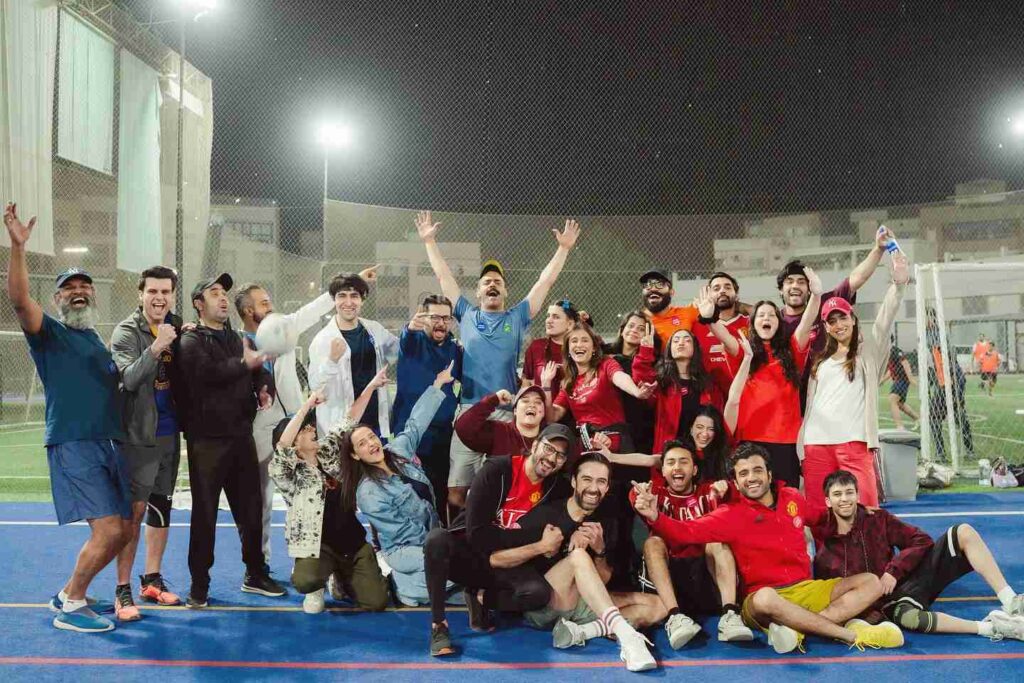 Pictures From Kubra Khan & Gohar Rasheed's Volleyball Match