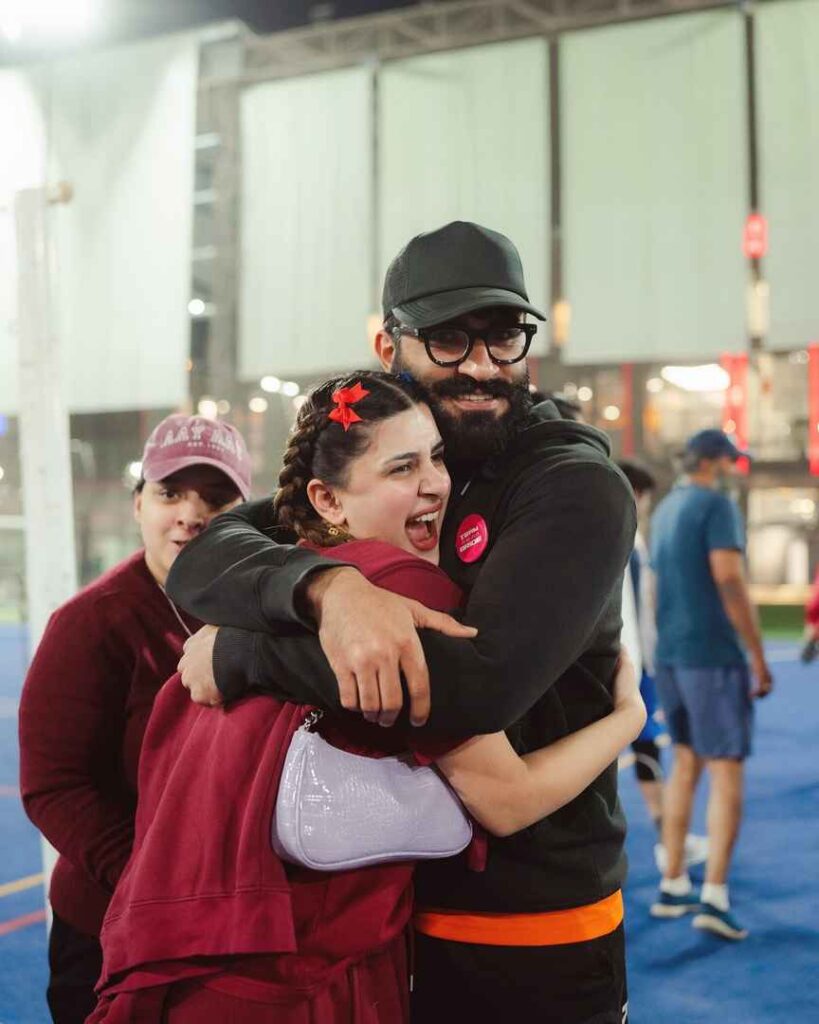 Pictures From Kubra Khan & Gohar Rasheed's Volleyball Match