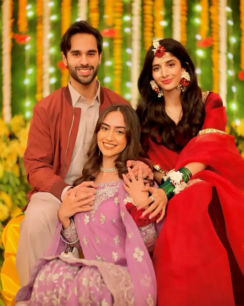Pictures Of Mawra Hocane & Ameer Gilani Dholki