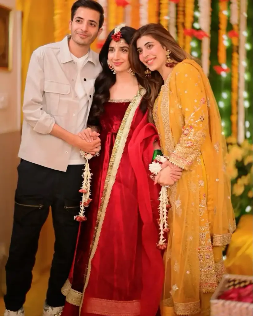 Pictures Of Mawra Hocane & Ameer Gilani Dholki