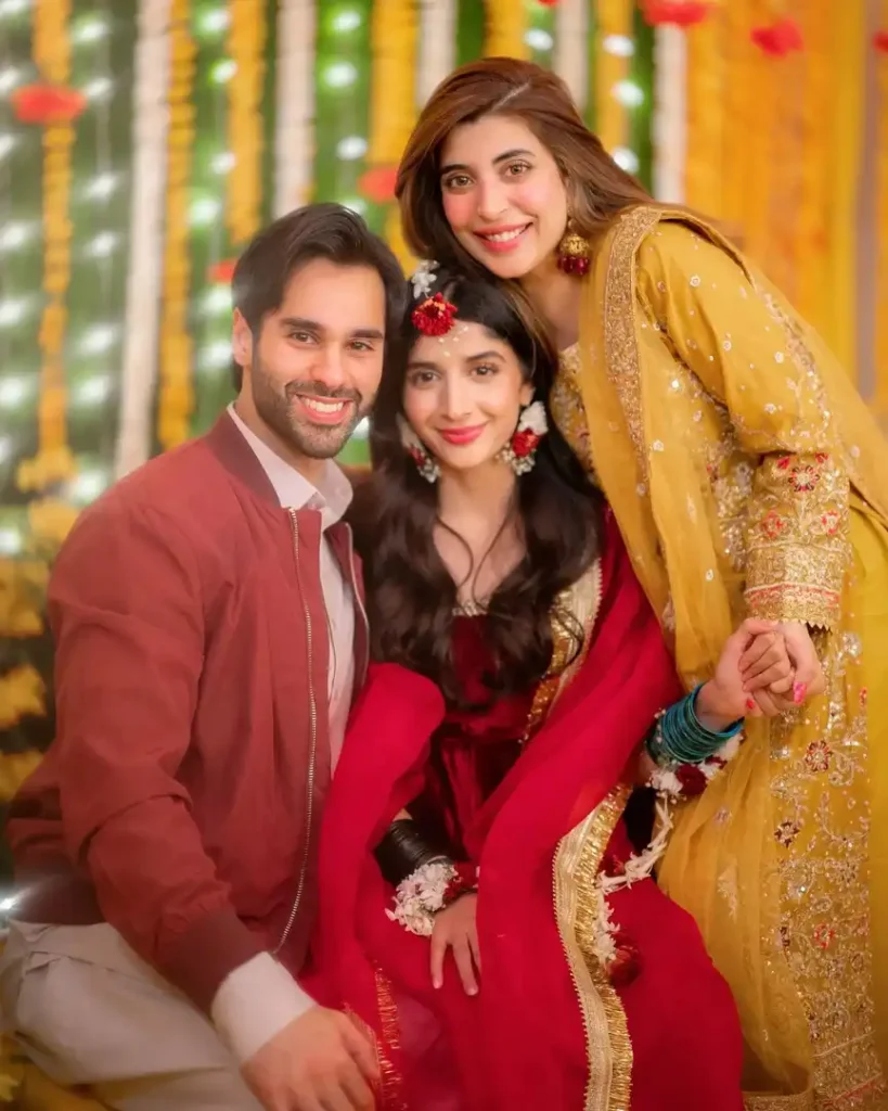 Pictures Of Mawra Hocane & Ameer Gilani Dholki
